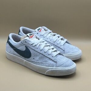 2024 Nike Blazer Low '77 Ivory Green Retro Shoes - Women Size 7 USED